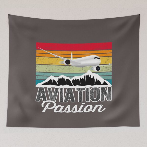 Item preview, Aviation Passion Sunset - Vintage Pilot Gift designed and sold by FouDeeziner.
