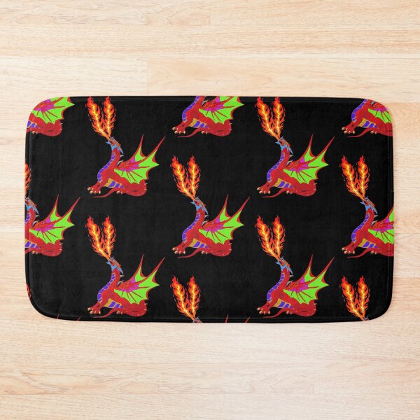 Item preview, COLORFUL FIRE BREATHING DRAGON designed and sold by sailorsam1805.