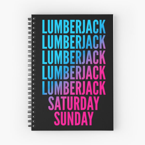 Item preview, Lumberjack. Saturday. Sunday. For Lumberjacks designed and sold by SVPOD.