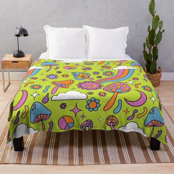 Item preview, Psychedelic Mushrooms Pattern designed and sold by KathrinLegg.
