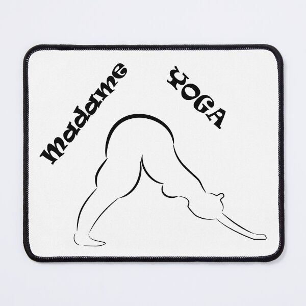 Item preview, madame Yoga Downward facing dog designed and sold by Laurentlartiste.