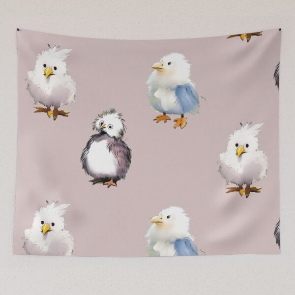 Item preview, Troubled Fluffy Chicks Pack Of 3 designed and sold by DrGin-and-Juice.