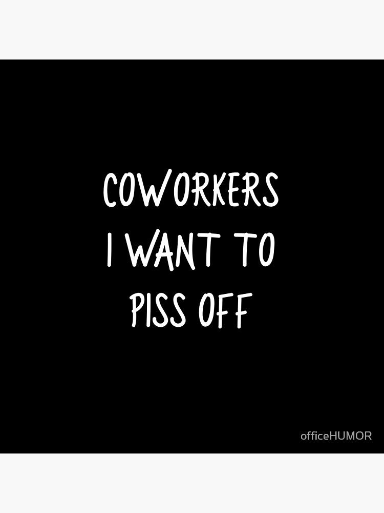 "Sarcastic Gag Gift Journal for Coworkers" Poster for Sale by