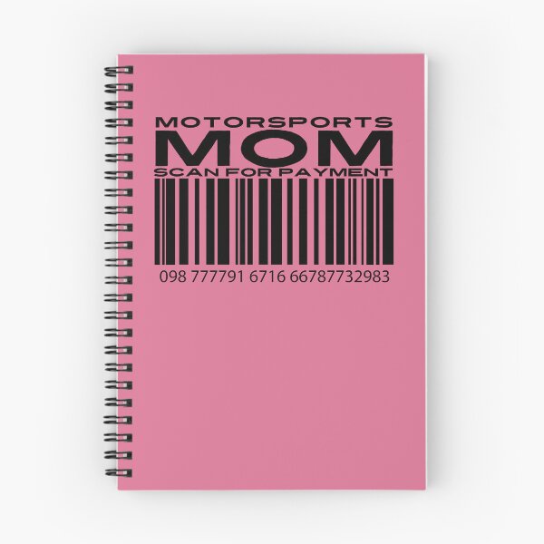 Item preview, Motorsports Mom Scan For Payment | Motorbike | Dirt Riding | ATV Riding (White Lettering Available) designed and sold by Wavecrest Wearables.