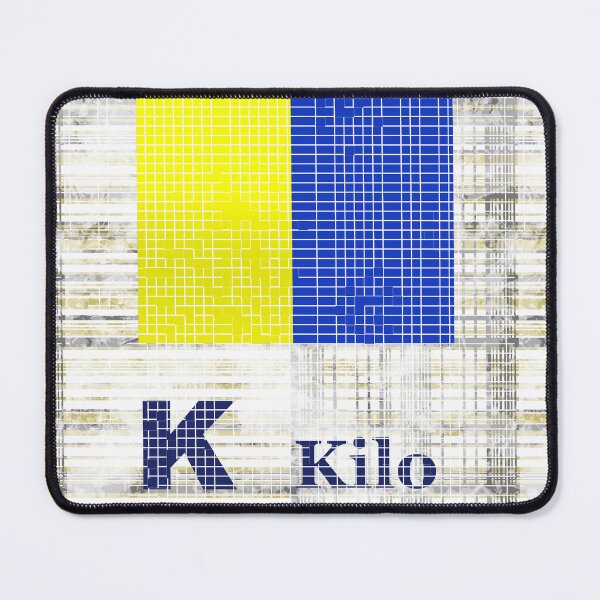 Item preview, Nautical flag.Kilo designed and sold by AlbertoRuiZ.