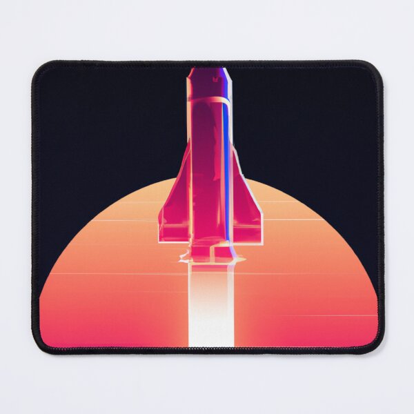 Item preview, Cyber rocket taking off designed and sold by SJG-digital.