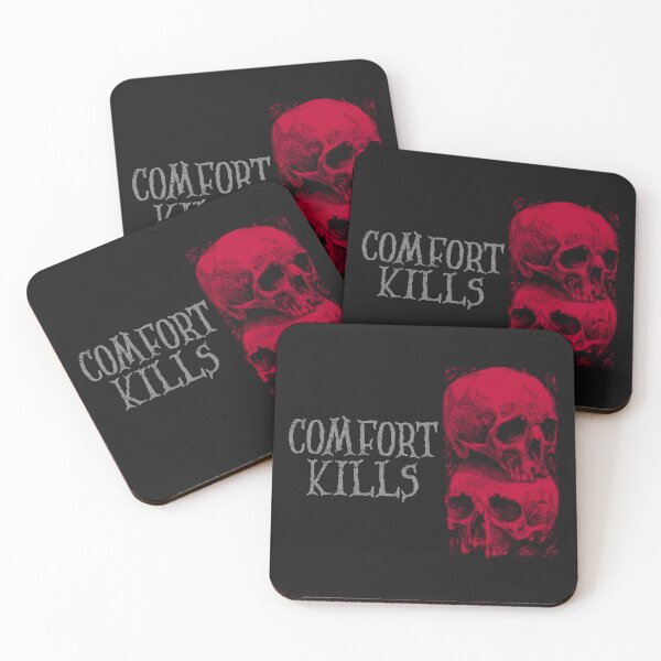 Item preview, Comfort Kills Skull Design  designed and sold by PowerfulPrinted.