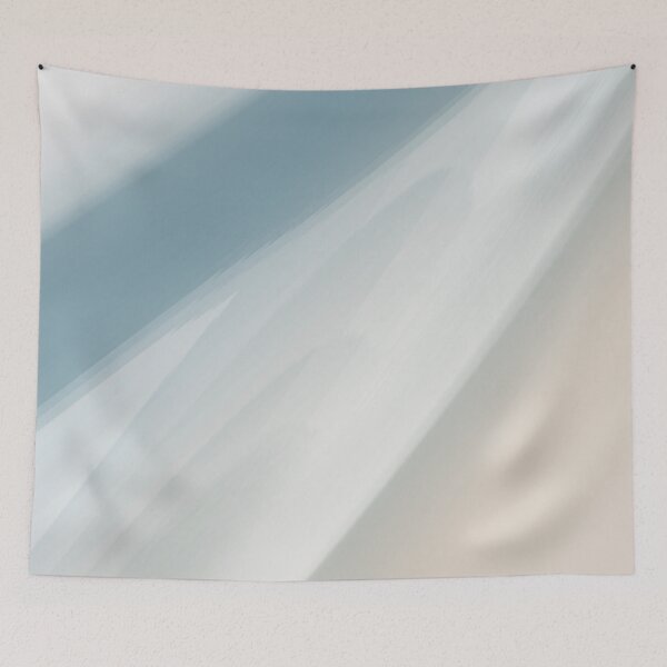 Item preview, Blue, white, beige  gradient, ombre. designed and sold by marinaklykva.