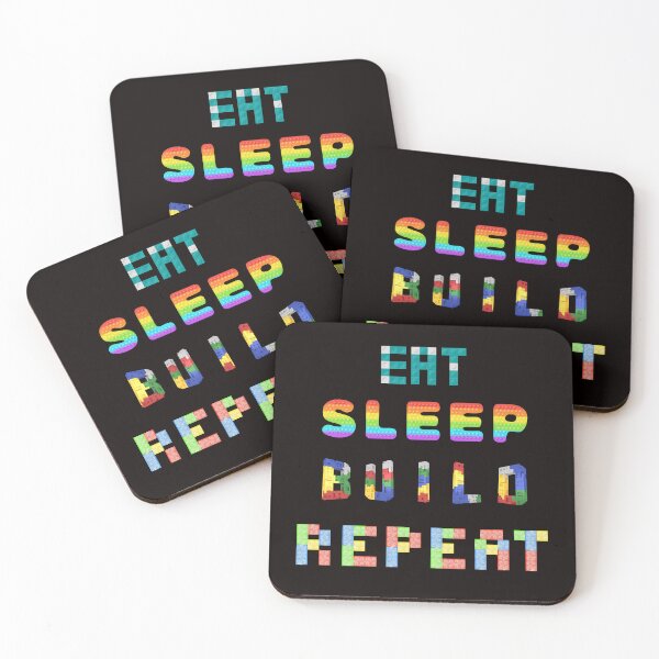 Item preview, Eat Sleep Build Repeat designed and sold by pat227jc.