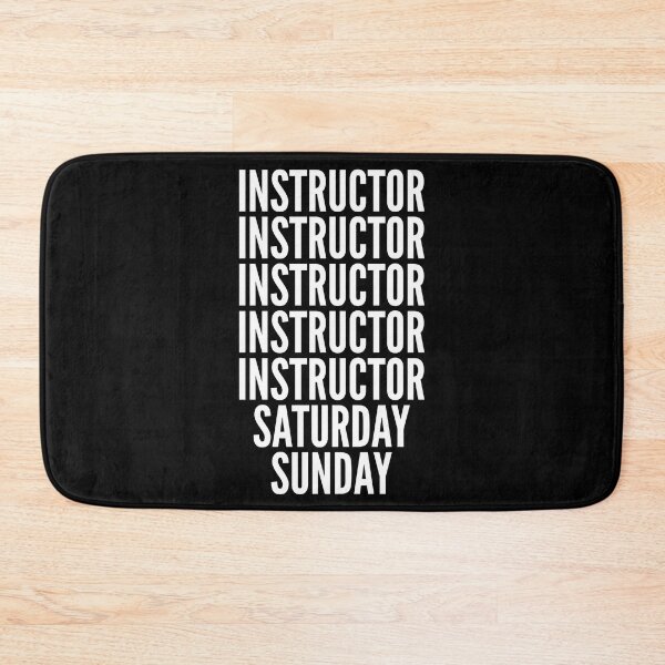 Item preview, Instructor saturday and sunday for Instructors designed and sold by SVPOD.