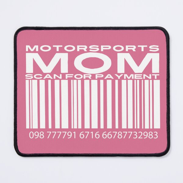 Item preview, Motorsports Mom Scan For Payment | Motorbike | Dirt Riding | ATV Riding (Black Lettering Available) designed and sold by Wavecrest Wearables.