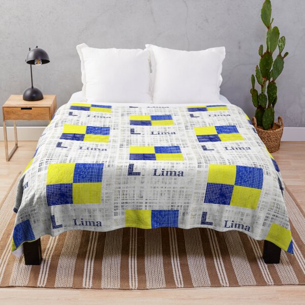 Item preview, Nautical flag.Lima designed and sold by AlbertoRuiZ.