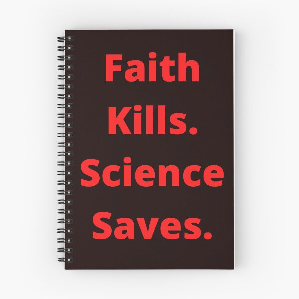 Item preview, Faith Kills-Science Saves designed and sold by Radicomics.