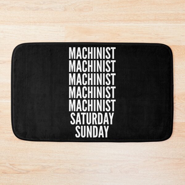 Item preview, Machinist saturday and sunday for Machinists designed and sold by SVPOD.