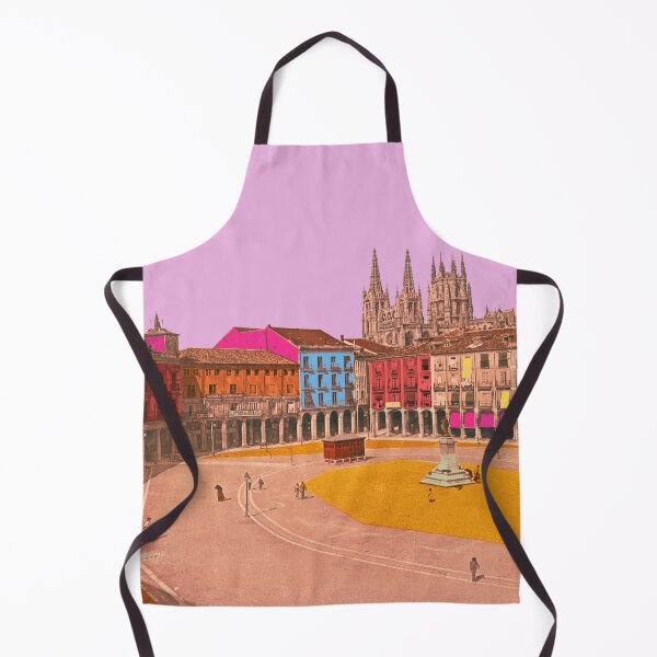 Item preview, Vista nostálgica de la ciudad de Burgos Plaza Mayor, atracción turística España designed and sold by Mauswohn.