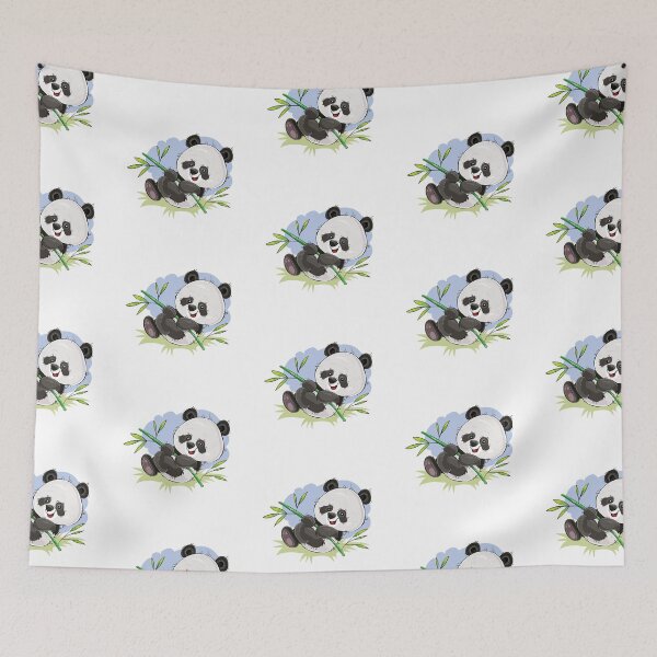 Item preview, Happy little panda designed and sold by Fufustyle.