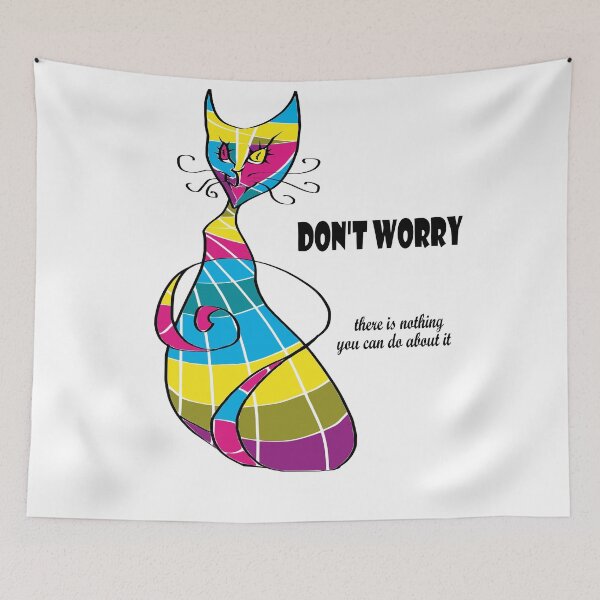 Item preview, Don't worry designed and sold by DaisyCatnip.