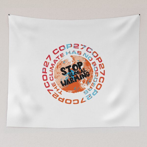 Item preview, COP 27 2022 Climate Change Conference Sharm El Sheikh Egypt, Stop Global Warming designed and sold by urbanbuzzz.