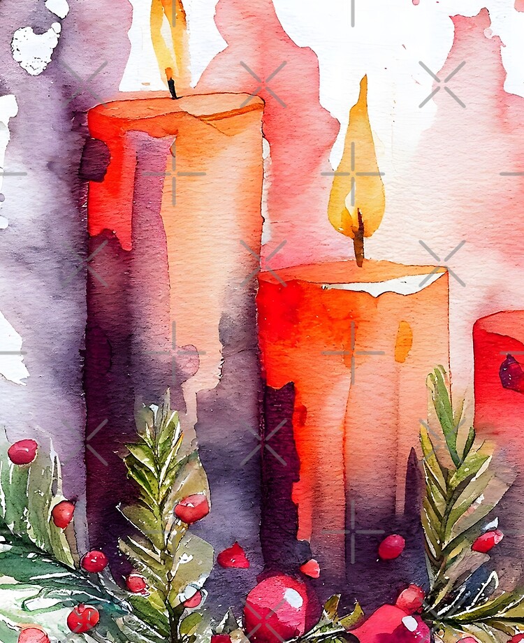 Christmas Candle, Paint Night