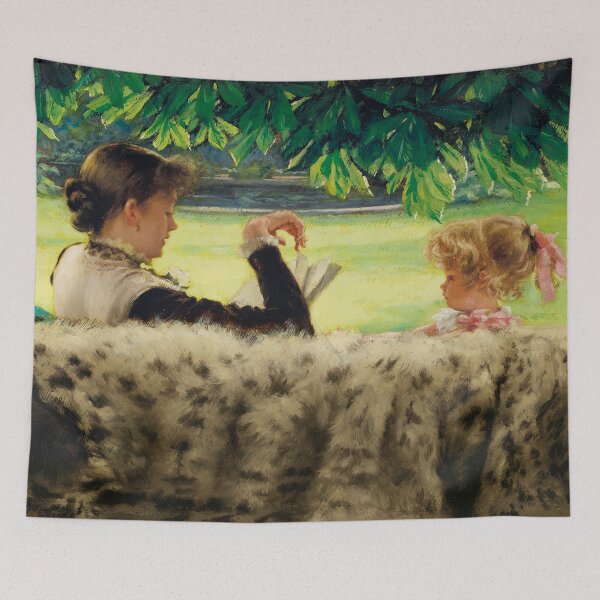 Item preview, The Tale | James Tissot | 1880 Victorian Art designed and sold by CJET.