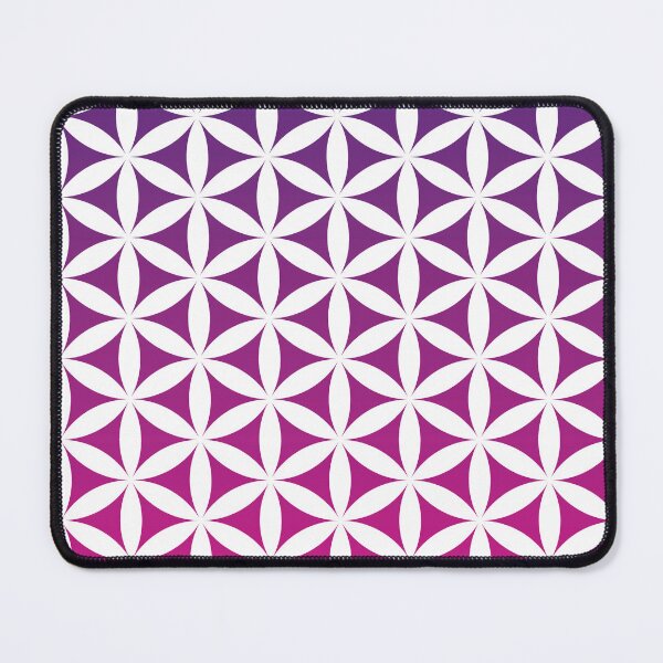 Item preview, Purple n Fuschia Flower of Life Seamless Repeat Pattern designed and sold by ClaudiaFlores.