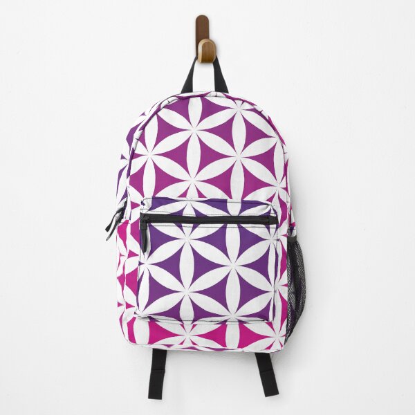 Item preview, Purple n Fuschia Flower of Life Seamless Repeat Pattern designed and sold by ClaudiaFlores.