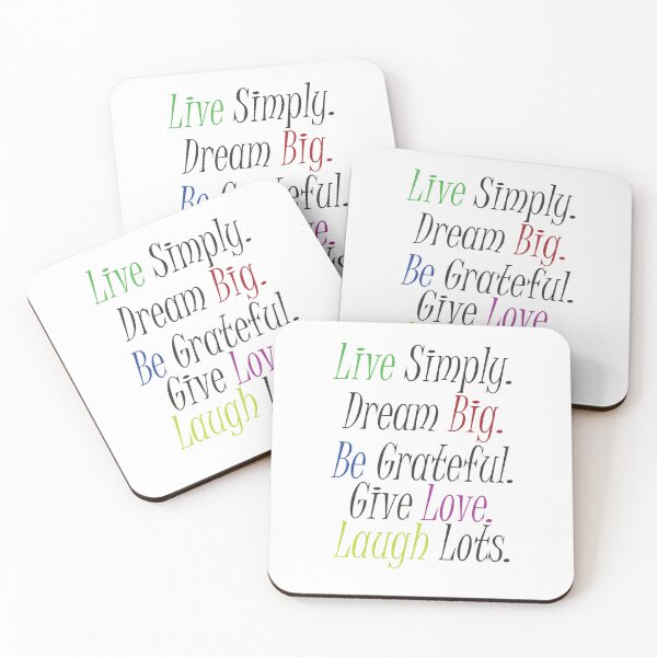 Item preview, Live, Big, Be, Love, Laught designed and sold by Time For You.