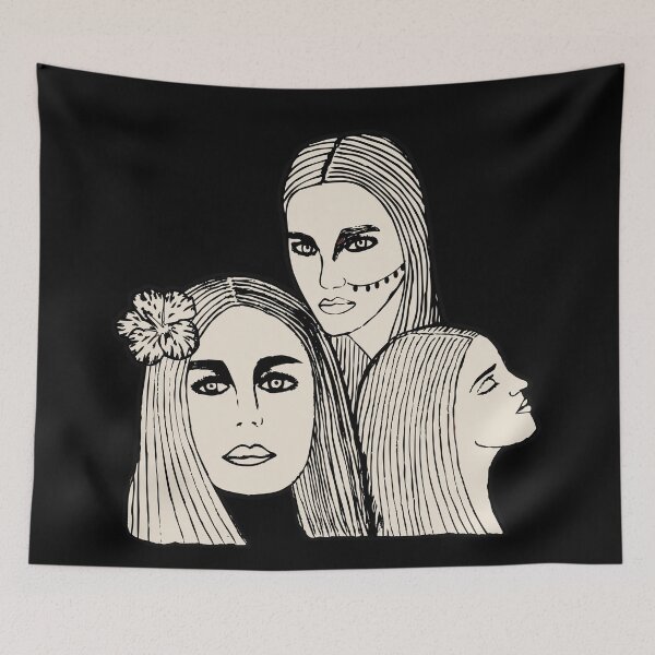 Item preview, Girls supporting girls, Cool Women designed and sold by PerlaDesignArt.