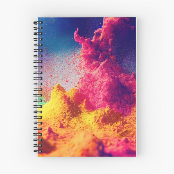 Item preview, Powder Macro Explosion Textured Background | Interior Wall Decor | Bright Wallpaper designed and sold by Layerform.