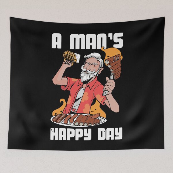 Item preview, A Man's Perfect Day designed and sold by Shirtey.
