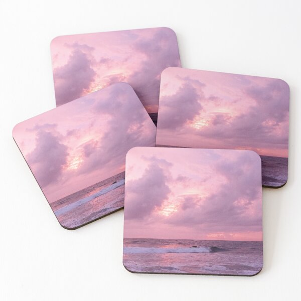 Item preview, Beautiful Purple Ocean Sunset Sky, Cotton Candy Beach  designed and sold by newburyboutique.