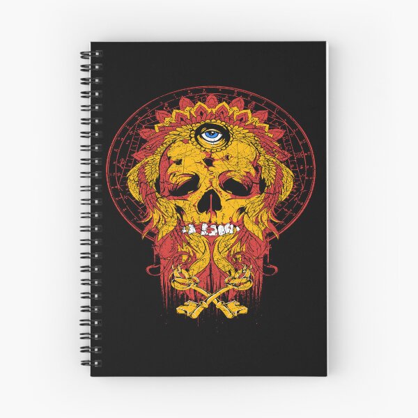Item preview, circled framed skull with all seeing eye designed and sold by TADYSHOP.