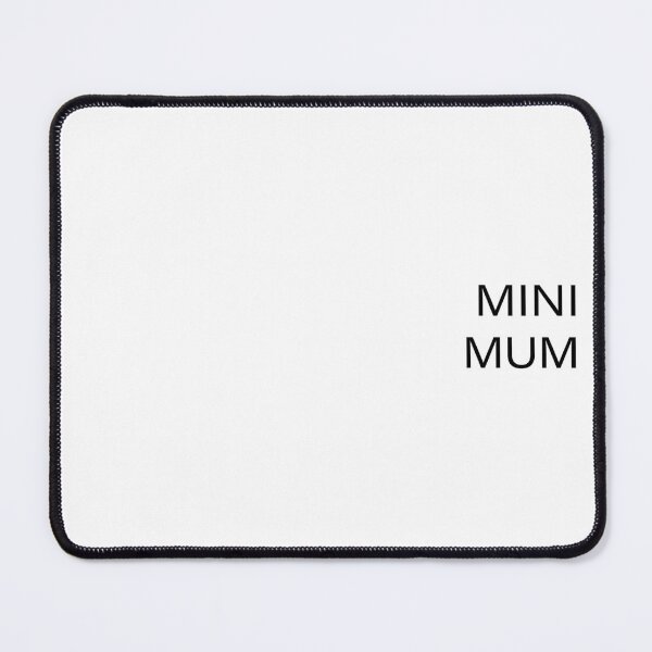 Item preview, Minimum Mini Mum, minimalist text simple design designed and sold by joanna-jpg.