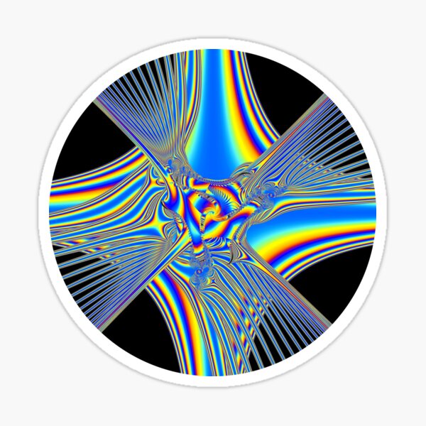 Fractal Art - Refraction Sticker