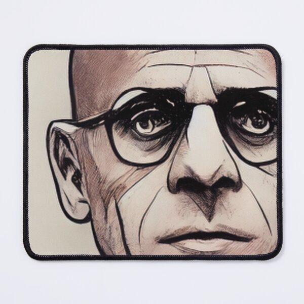 Item preview, Michel Foucault designed and sold by ComicsFactory.