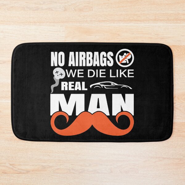 Item preview, WARNING No AirBags we die like real men designed and sold by ZXSEAVBNM.