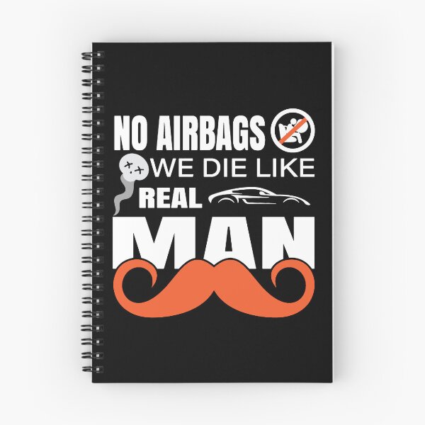 Item preview, WARNING No AirBags we die like real men designed and sold by ZXSEAVBNM.