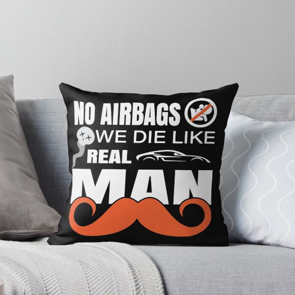 Item preview, WARNING No AirBags we die like real men designed and sold by ZXSEAVBNM.