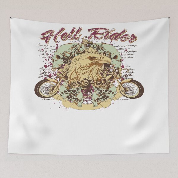 Item preview, eagle head with skulls poem designed and sold by TADYSHOP.