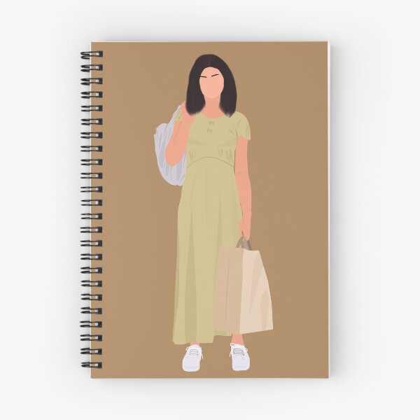 Item preview, Sel in yellow long dress Outfit with grocery bags Fan Art designed and sold by senaeksi.