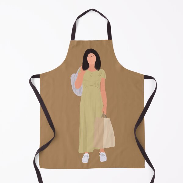 Item preview, Sel in yellow long dress Outfit with grocery bags Fan Art designed and sold by senaeksi.