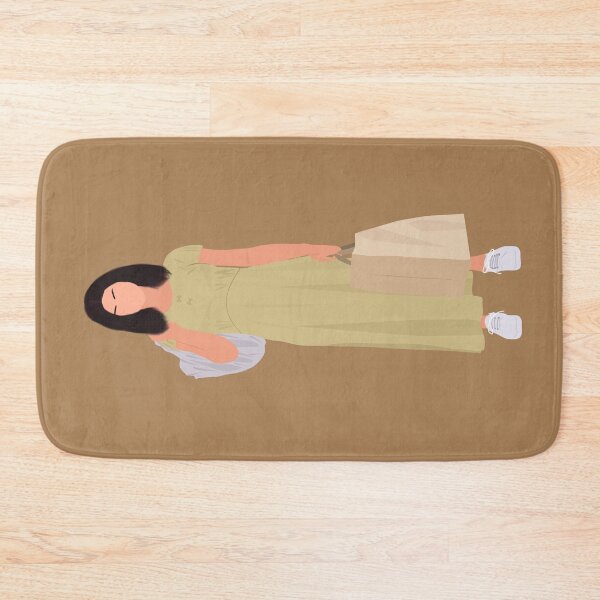 Item preview, Sel in yellow long dress Outfit with grocery bags Fan Art designed and sold by senaeksi.