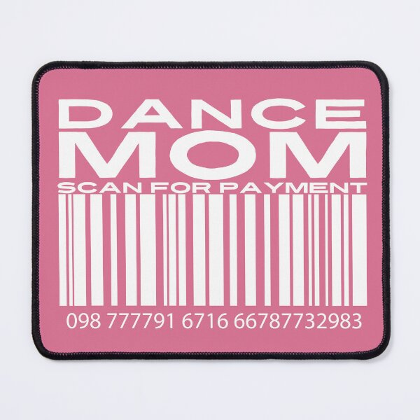 Item preview, Dance Mom Scan For Payment | Dance Mommy | Dance Barcode (Black Lettering Available) designed and sold by Wavecrest Wearables.