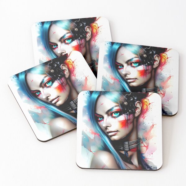 Item preview, Europa - Neon City Fashion Model designed and sold by EulogyArt.