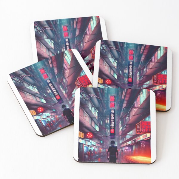 Item preview, Cyberpunk Kowloon designed and sold by EulogyArt.