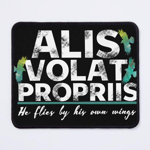 Item preview, Alis volat propriis- Latin saying  designed and sold by ginaisarty.