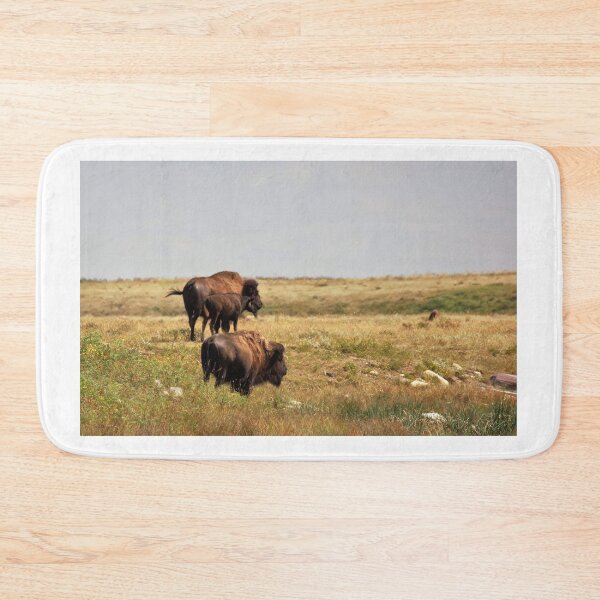Item preview, Two Buffalo Staring Into Spac designed and sold by Vivar Photo.