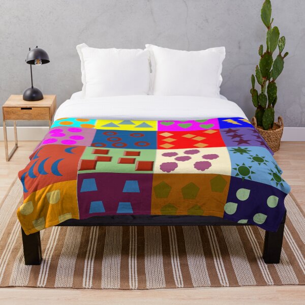 Item preview, Pretty patchwork with shapes designed and sold by Butterflyart42.