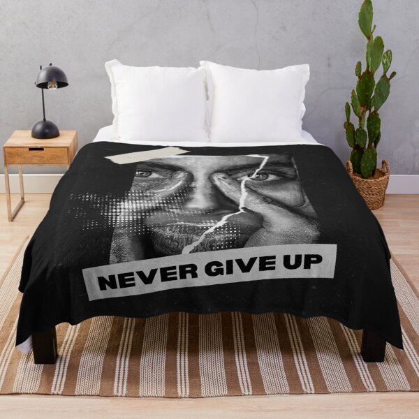 Item preview, Motivational poster never give up designed and sold by AEROSPACE-IND.