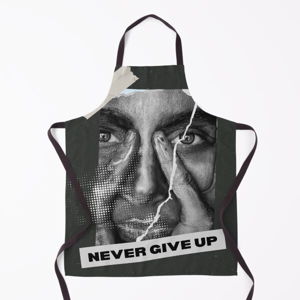 Item preview, Motivational poster never give up designed and sold by AEROSPACE-IND.